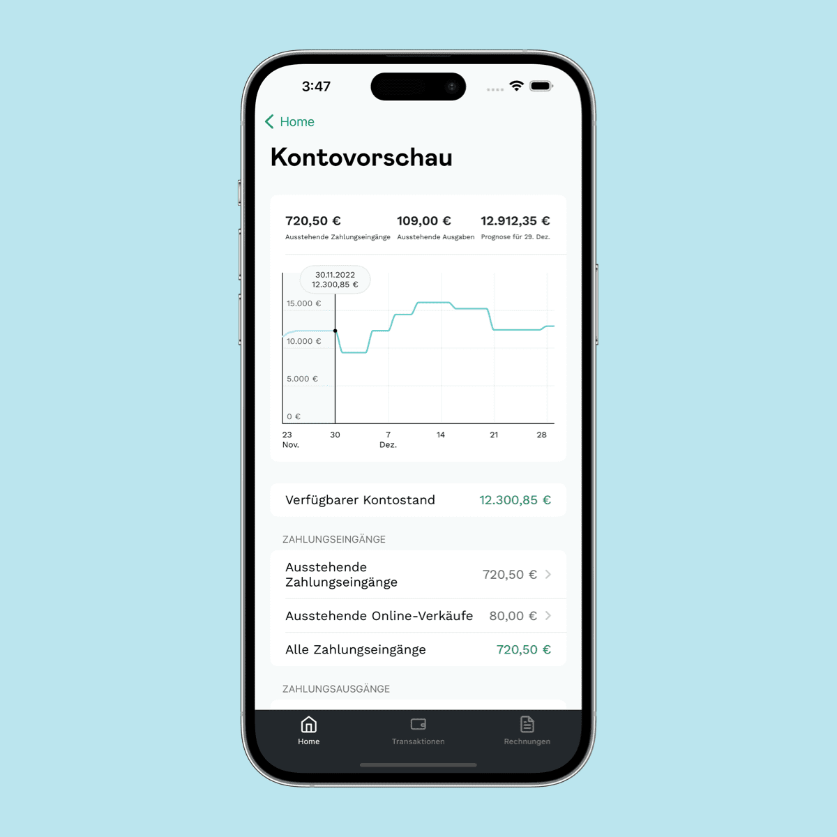 Online-Geschäftskonto: Finanzen bequem in der Holvi App verwalten