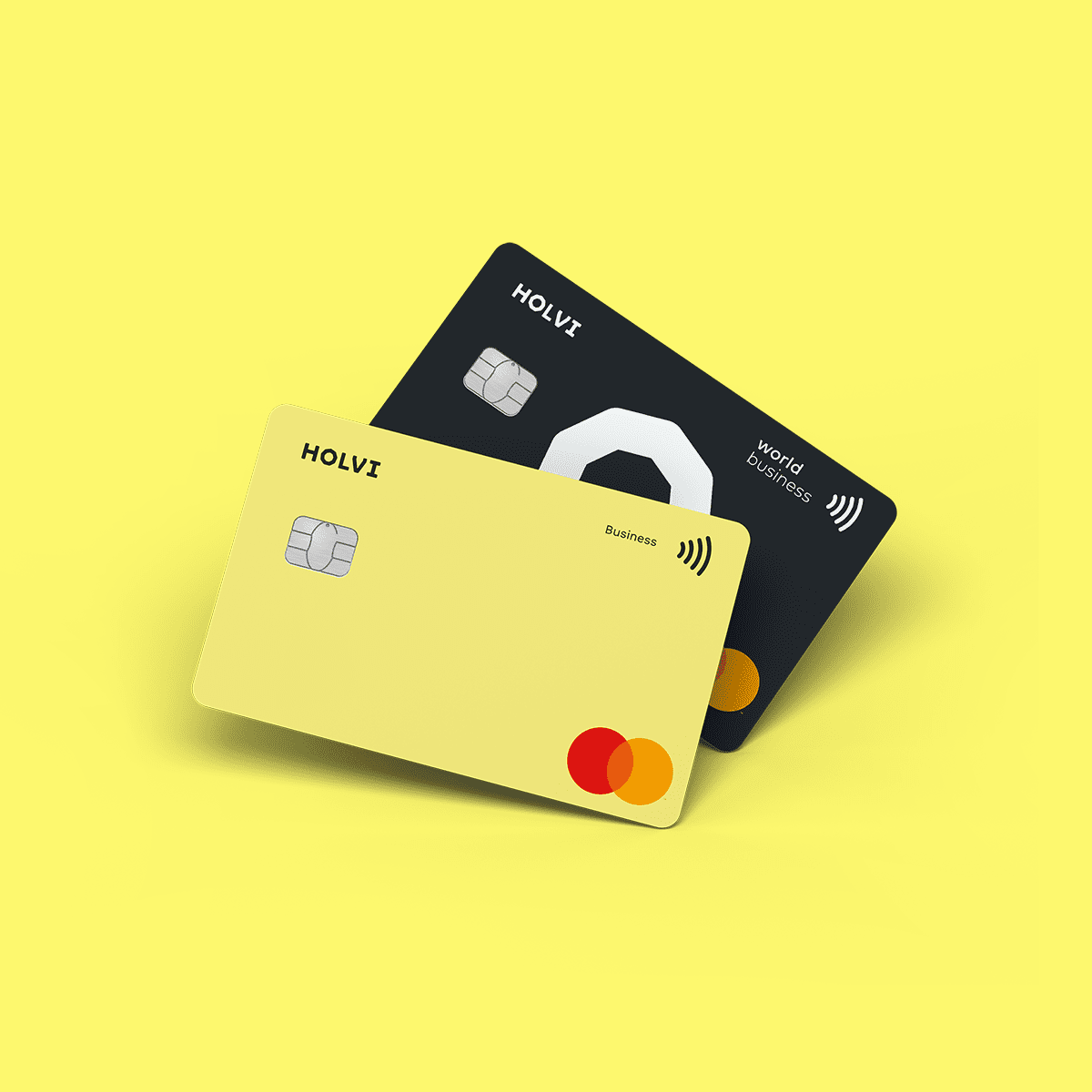 Die Business Mastercard Zahlungskarten von Holvi